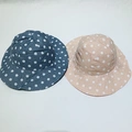 Children's polka-dot basin hat sun hat details Picture